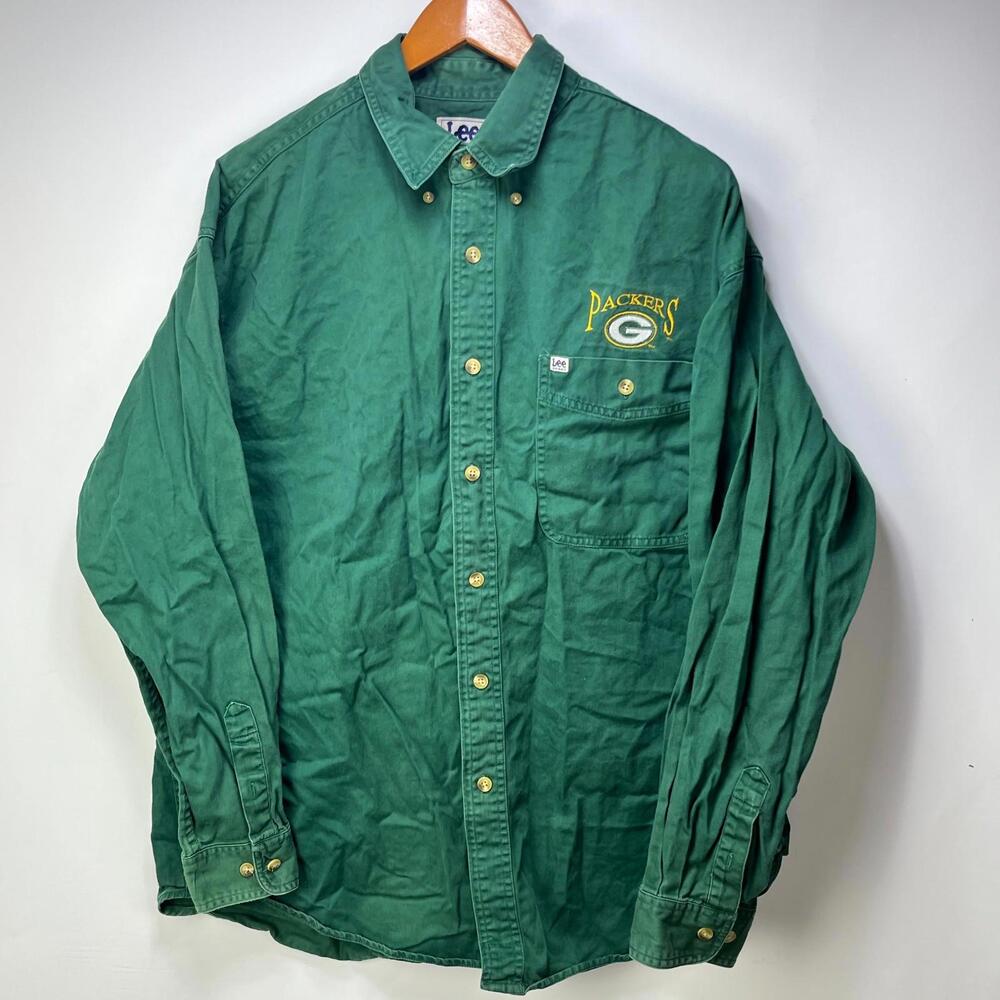 Vintage 90s Green Bay Packers Lee Sport Shirt XL